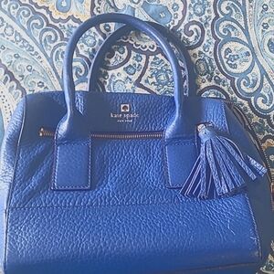 Blue Kate Spad Bucket Purse